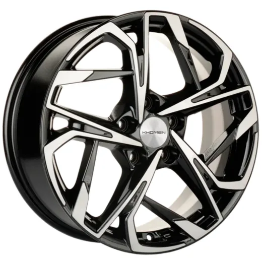 Khomen Wheels 7x17/5x110 ET40 D67,1 KHW1716 (Evolute i-Joy) Black-FP