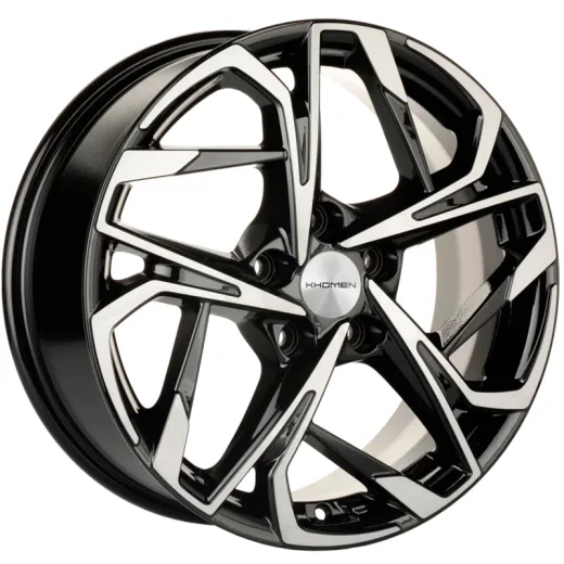 Khomen Wheels 7x17/5x114,3 ET40 D66,1 KHW1716 (Qashqai) Black-FP