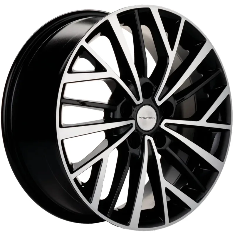 Khomen Wheels 7x17/5x114,3 ET48 D67,1 KHW1717 (Kia K5) Black-FP