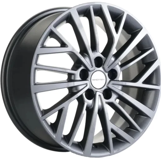 Khomen Wheels 7x17/5x114,3 ET50 D67,1 KHW1717 (Seltos/Soul/Sonata) Gray