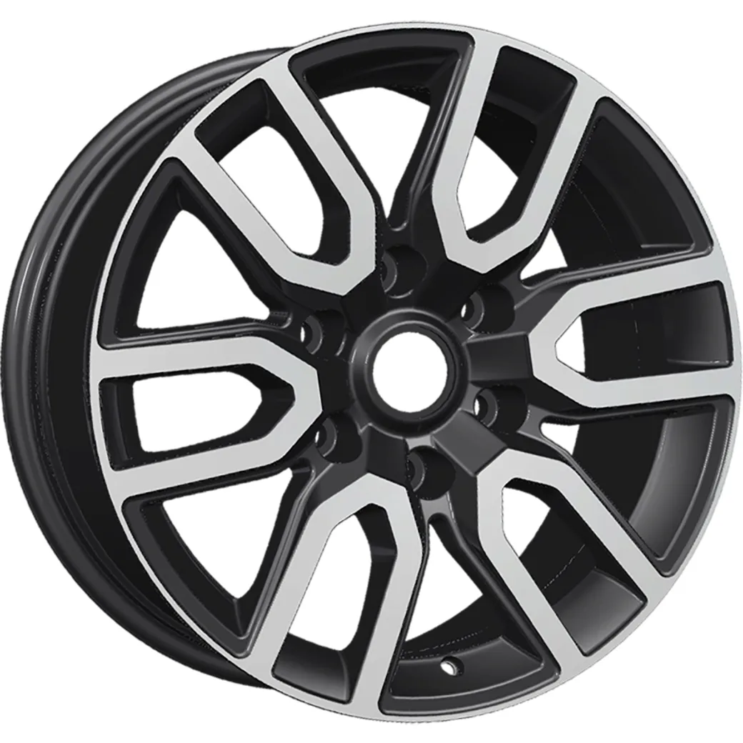 Khomen Wheels 8x17/6x139,7 ET45 D93,1 KHW1723 (Mazda BT50) Black-FP