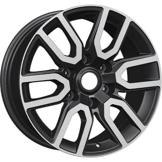 Khomen Wheels 8x17/6x139,7 ET45 D93,1 KHW1723 (Mazda BT50) Black-FP