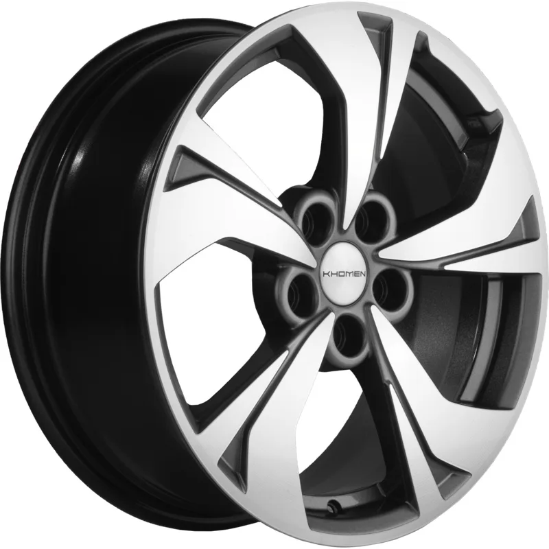 Khomen Wheels 7x17/5x108 ET33 D60,1 KHW1724 (Exeed LX) Gray-FP