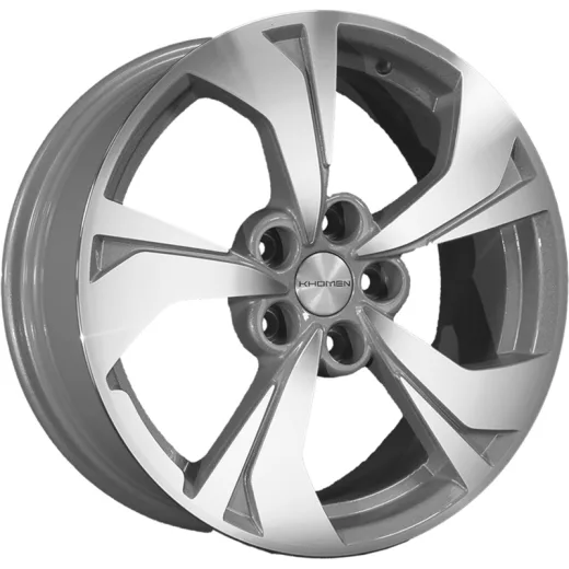 Khomen Wheels 7x17/5x114,3 ET48 D67,1 KHW1724 (JAC J7) F-Silver-FP