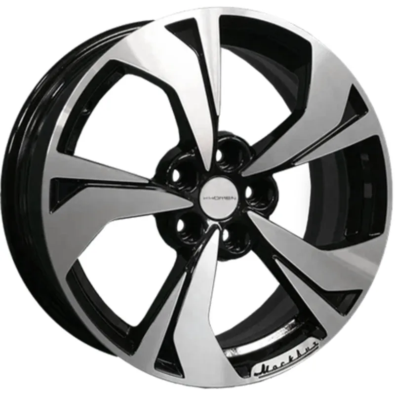 Khomen Wheels 7x17/5x114,3 ET48 D67,1 KHW1724 (Seltos/Soul/K5) Black-FP