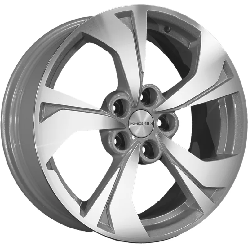 Khomen Wheels 7x17/5x114,3 ET48 D67,1 KHW1724 (Seltos/Soul/K5) F-Silver-FP