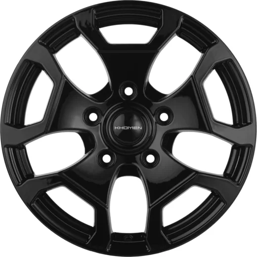 Khomen Wheels 6,5x17/5x139,7 ET35 D98,5 KHW1725 (Niva 4x4) Black