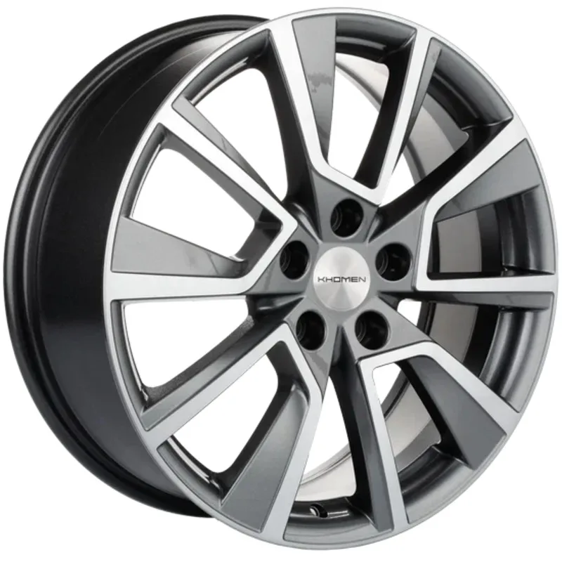 Khomen Wheels 7x18/5x108 ET40 D60,1 KHW1802 (Chery Tiggo) Gray-FP