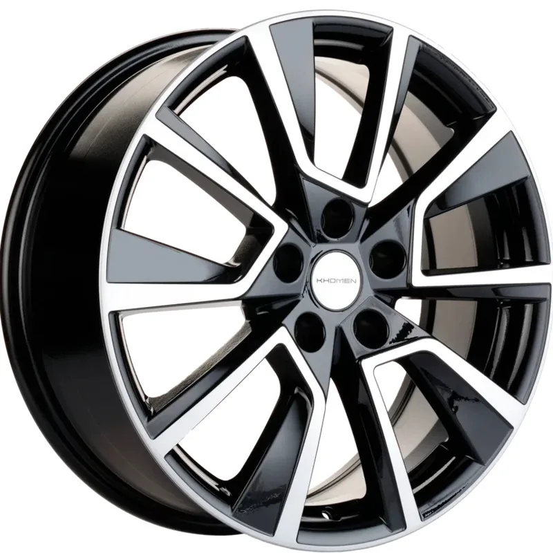 Khomen Wheels 7x18/5x114,3 ET50 D54,1 KHW1802 (Coolray) Black-FP