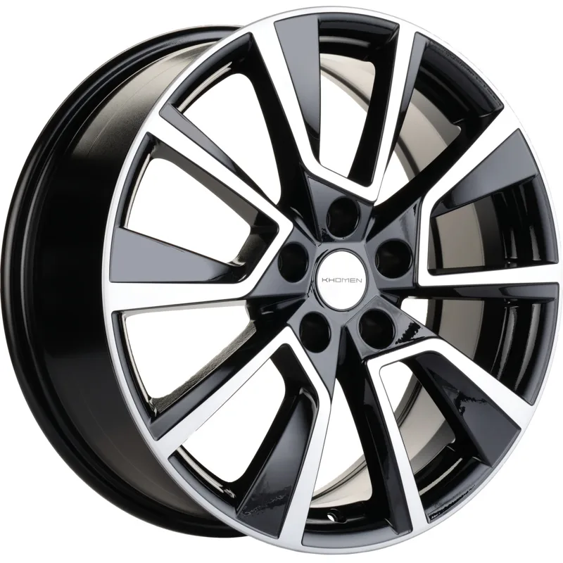 Khomen Wheels 7x18/5x108 ET33 D60,1 KHW1802 (OMODA C5) Black-FP