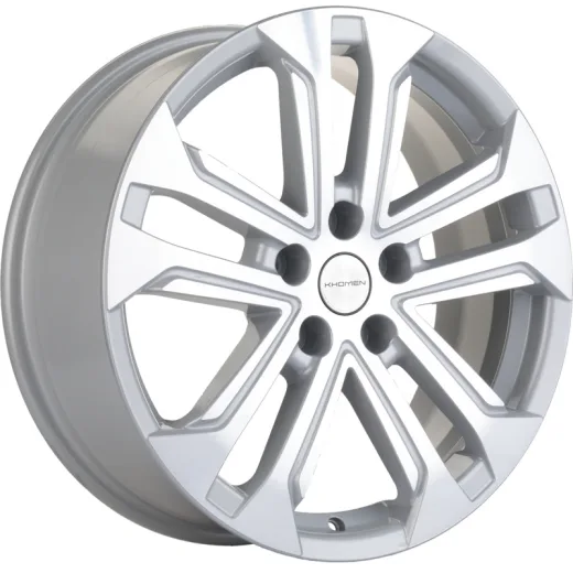 Khomen Wheels 7x18/5x114,3 ET50 D67,1 KHW1803 (CX-5/Seltos) F-Silver-FP