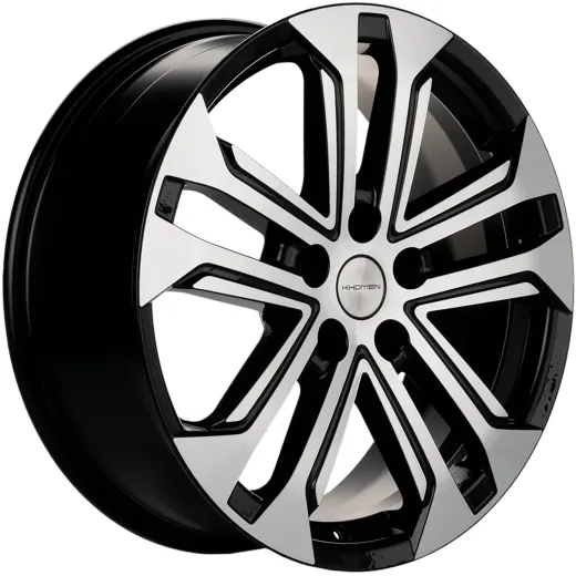 Khomen Wheels 7x18/5x114,3 ET50 D54,1 KHW1803 (Coolray) Black-FP