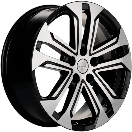 Khomen Wheels 7x18/5x108 ET37 D65,1 KHW1803 (Evolute i-JOY) Black-FP