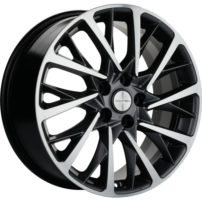Khomen Wheels 7,5x18/5x114,3 ET40 D57,1 KHW1804 (Faw Besturn X40) Gray-FP