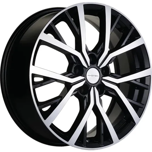 Khomen Wheels 7x18/5x114,3 ET37 D66,5 KHW1806 (Dargo/Jolion) Black-FP