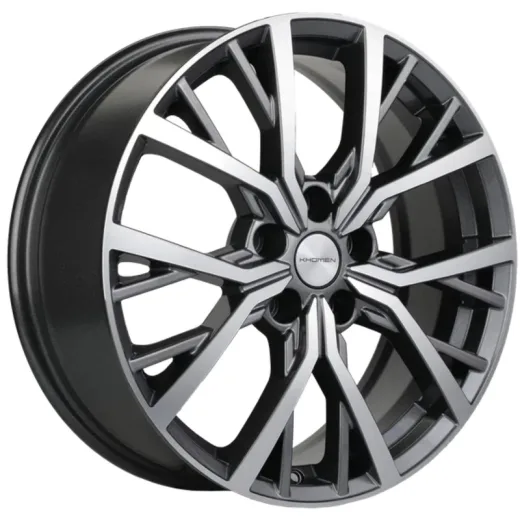 Khomen Wheels 7x18/5x114,3 ET45 D60,1 KHW1806 (Changan/Geely/Lexus/Suzuki/Toyota) Gray-FP