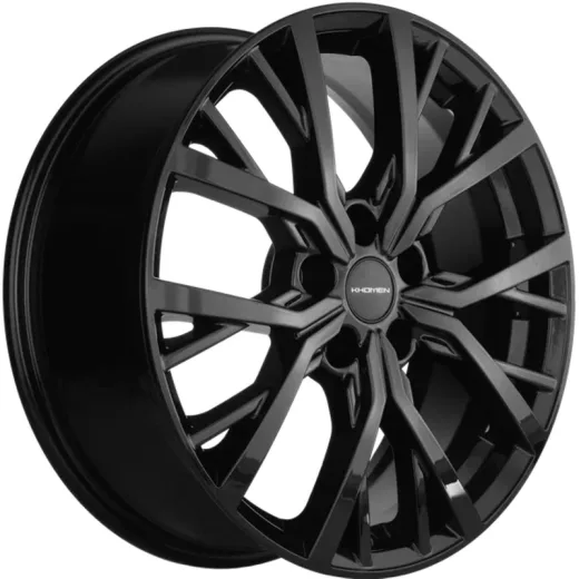 Khomen Wheels 7x18/5x114,3 ET45 D66,1 KHW1806 (Teana/X-trail/Juke) Black
