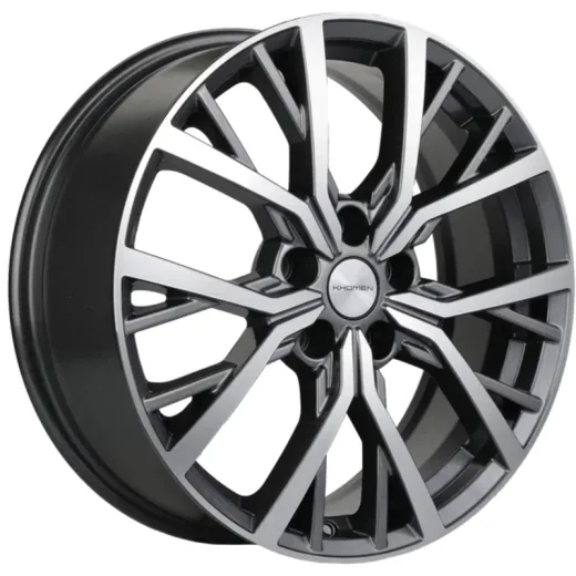 Khomen Wheels 7x18/5x114,3 ET45 D66,1 KHW1806 (Teana/X-trail/Juke) Gray-FP