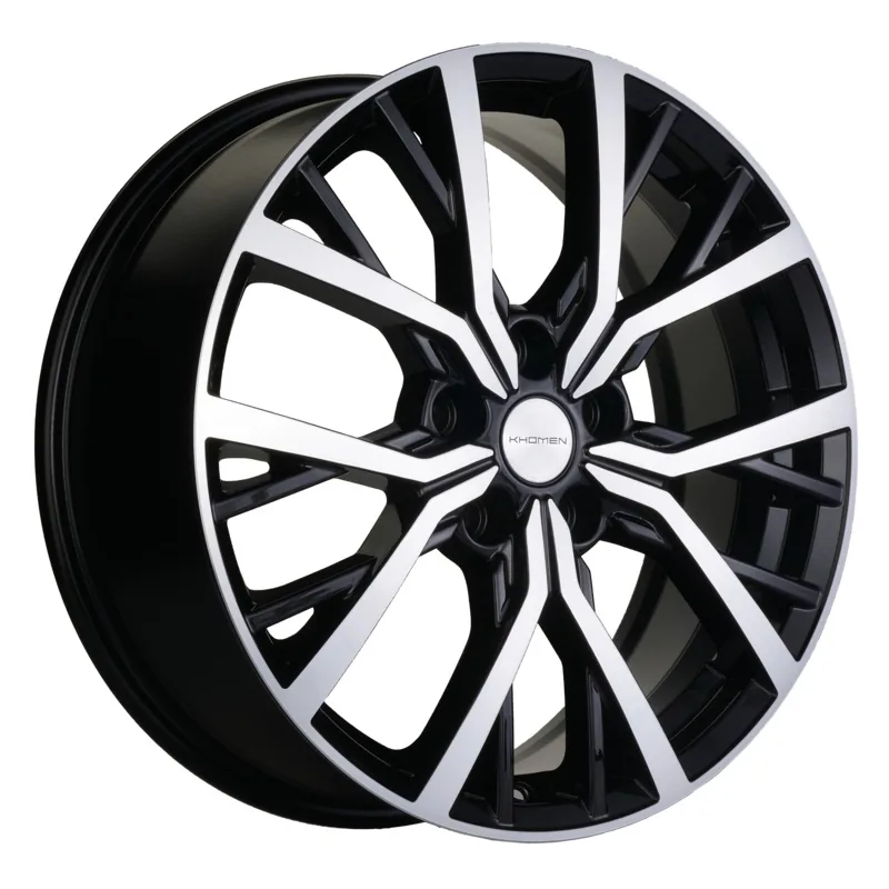 Khomen Wheels 7x18/5x114,3 ET45 D66,1 KHW1806 (Teana/X-trail/Juke) Black-FP
