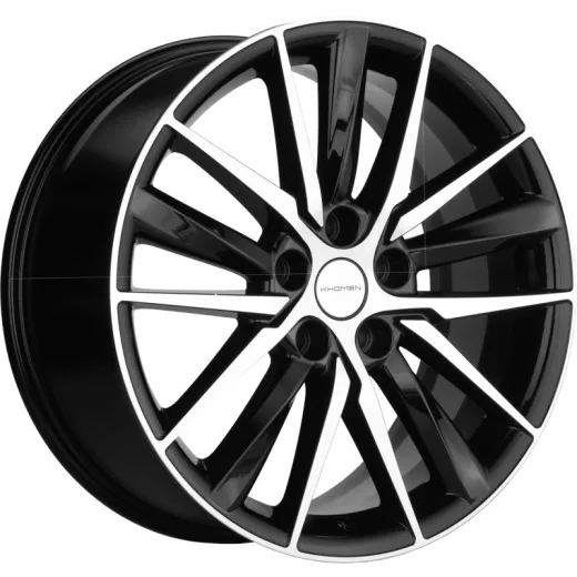 Khomen Wheels 8x18/5x114,3 ET50 D60,1 KHW1807 (Camry NEW) Black-FP