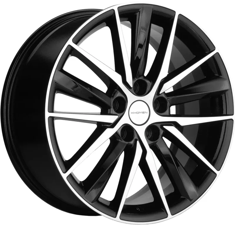 Khomen Wheels 8x18/5x112 ET48 D57,1 KHW1807 (Passat) Black-FP