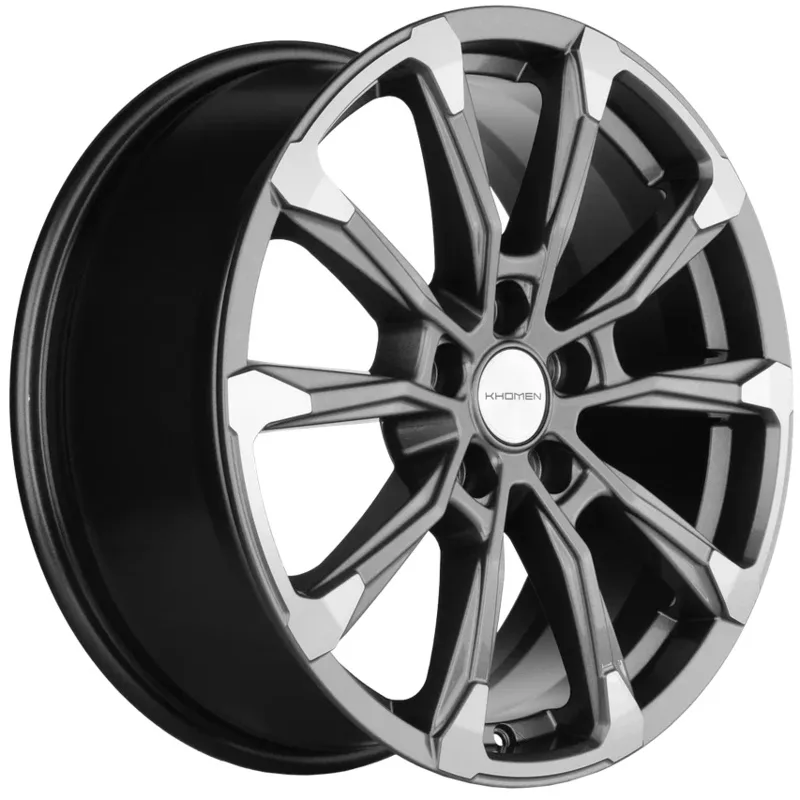 Khomen Wheels 7,5x18/5x114,3 ET50 D54,1 KHW1808 (Geely Coolray) Gray-FP
