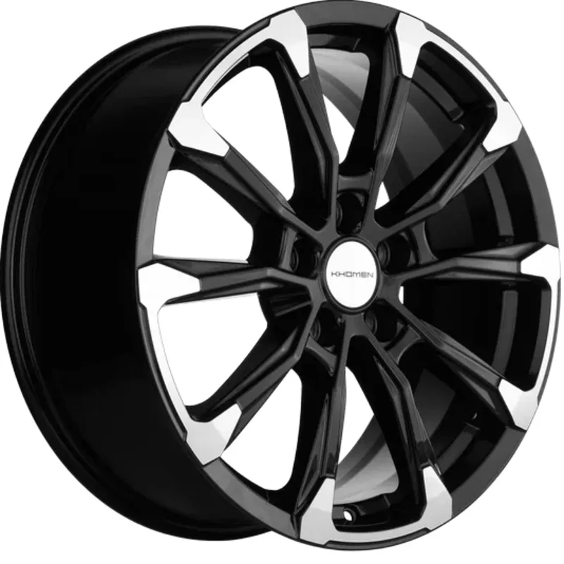 Khomen Wheels 7,5x18/5x114,3 ET35 D60,1 KHW1808 (Lexus NX) Black-FP