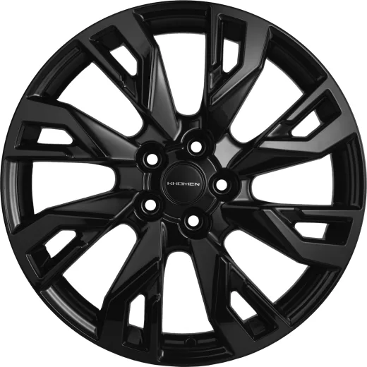 Khomen Wheels 7x18/5x114,3 ET53 D54,1 KHW1809 (Geely Coolray) Black