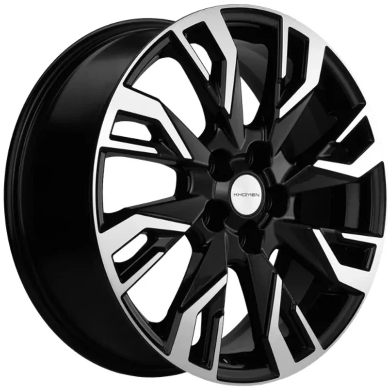 Khomen Wheels 7x18/5x114,3 ET35 D66,1 KHW1809 (Koleos) Black-FP