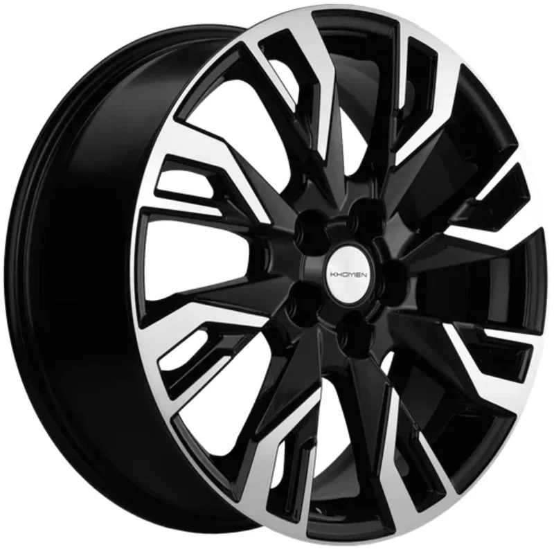 Khomen Wheels 7x18/5x114,3 ET40 D66,1 KHW1809 (Qashqai) Black-FP