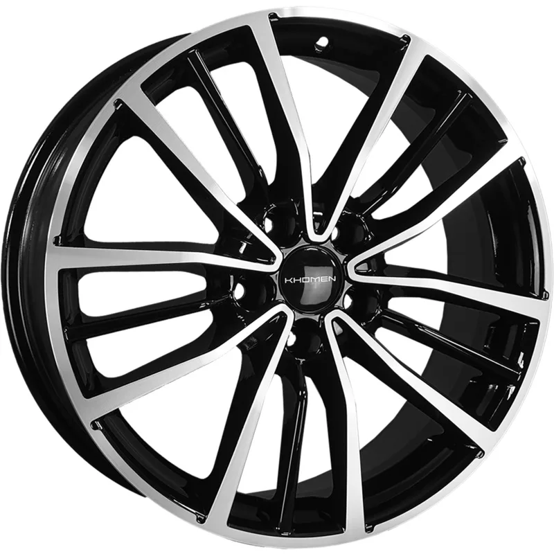 Khomen Wheels 7x18/5x114,3 ET38 D67,1 KHW1812 (Outlander) Black-FP