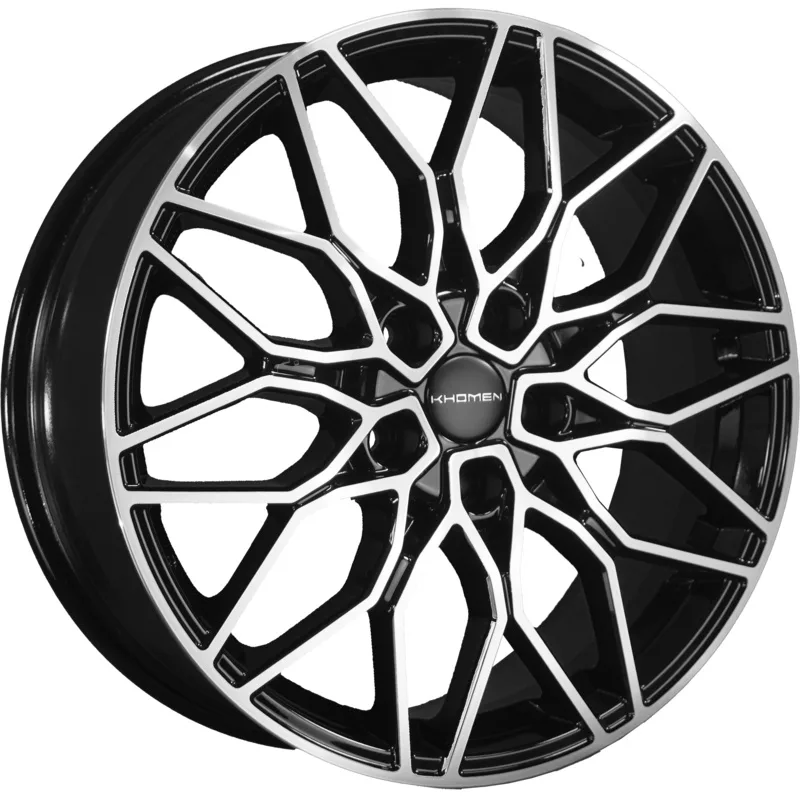 Khomen Wheels 7x18/5x114,3 ET37 D66,5 KHW1813 (Jolion) Black-FP