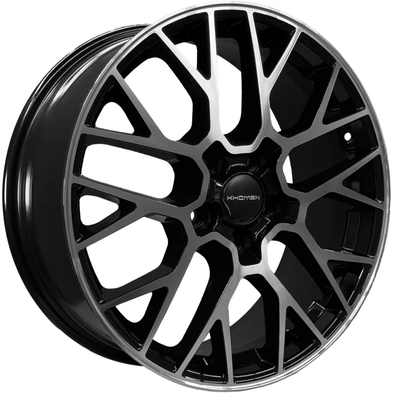 Khomen Wheels 7x18/5x114,3 ET40 D66,1 KHW1818 (Nissan Qashqai) Black-FP