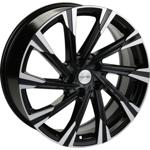 Khomen Wheels 7,5x19/5x112 ET32 D66,6 KHW1901 (BMW X3/X4) Black-FP