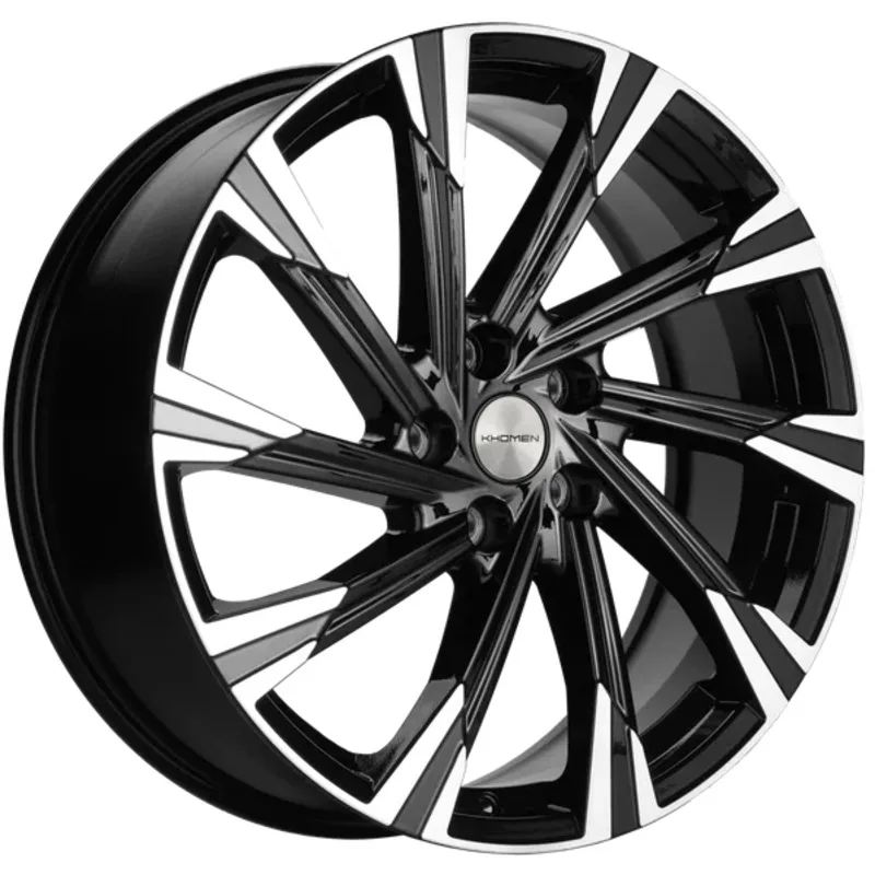 Khomen Wheels 7,5x19/5x108 ET47 D60,1 KHW1901 (Chery Tiggo 8) Black-FP
