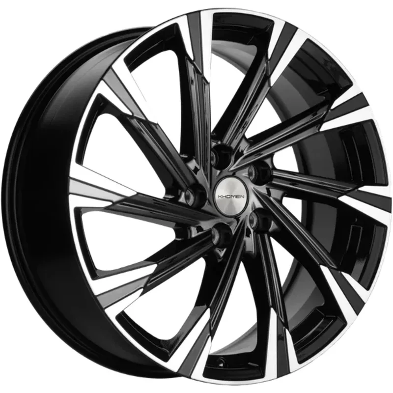 Khomen Wheels 7,5x19/5x108 ET46 D63,4 KHW1901 (Tugella) Black-FP