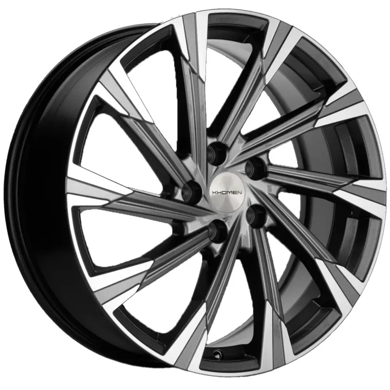 Khomen Wheels 7,5x19/5x108 ET46 D63,4 KHW1901 (Tugella) Gray-FP