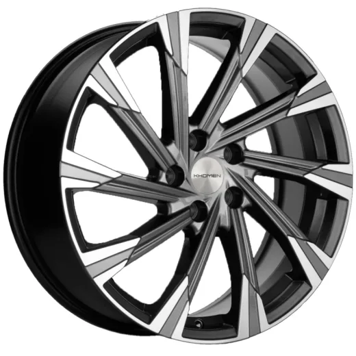 Khomen Wheels 7,5x19/5x108 ET46 D63,4 KHW1901 (Tugella) Gray-FP