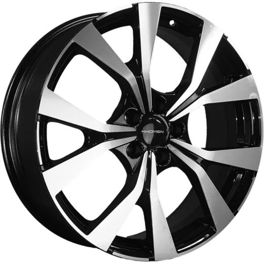 Khomen Wheels 7x19/5x114,3 ET45 D67,1 KHW1906 (Mazda CX-5/CX-8) Black-FP