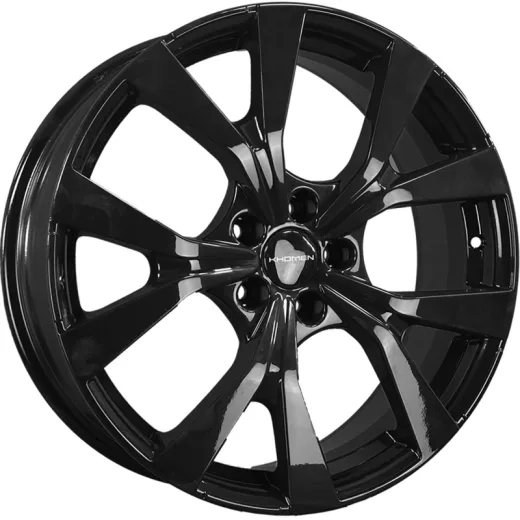 Khomen Wheels 7x19/5x114,3 ET45 D67,1 KHW1906 (Mazda CX-5/CX-8) Black