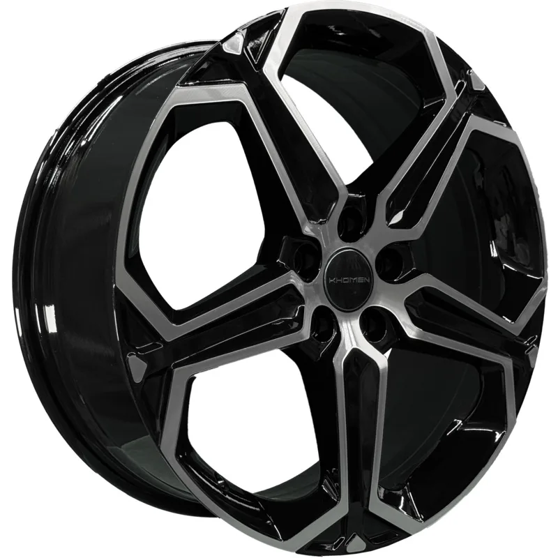 Khomen Wheels 7,5x19/5x114,3 ET35 D60,1 KHW1909 (Lexus NX) Black-FP