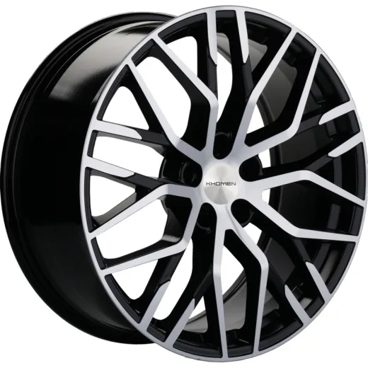 Khomen Wheels 8,5x20/5x112 ET30 D66,5 KHW2005 (Audi/VW) Black-FP