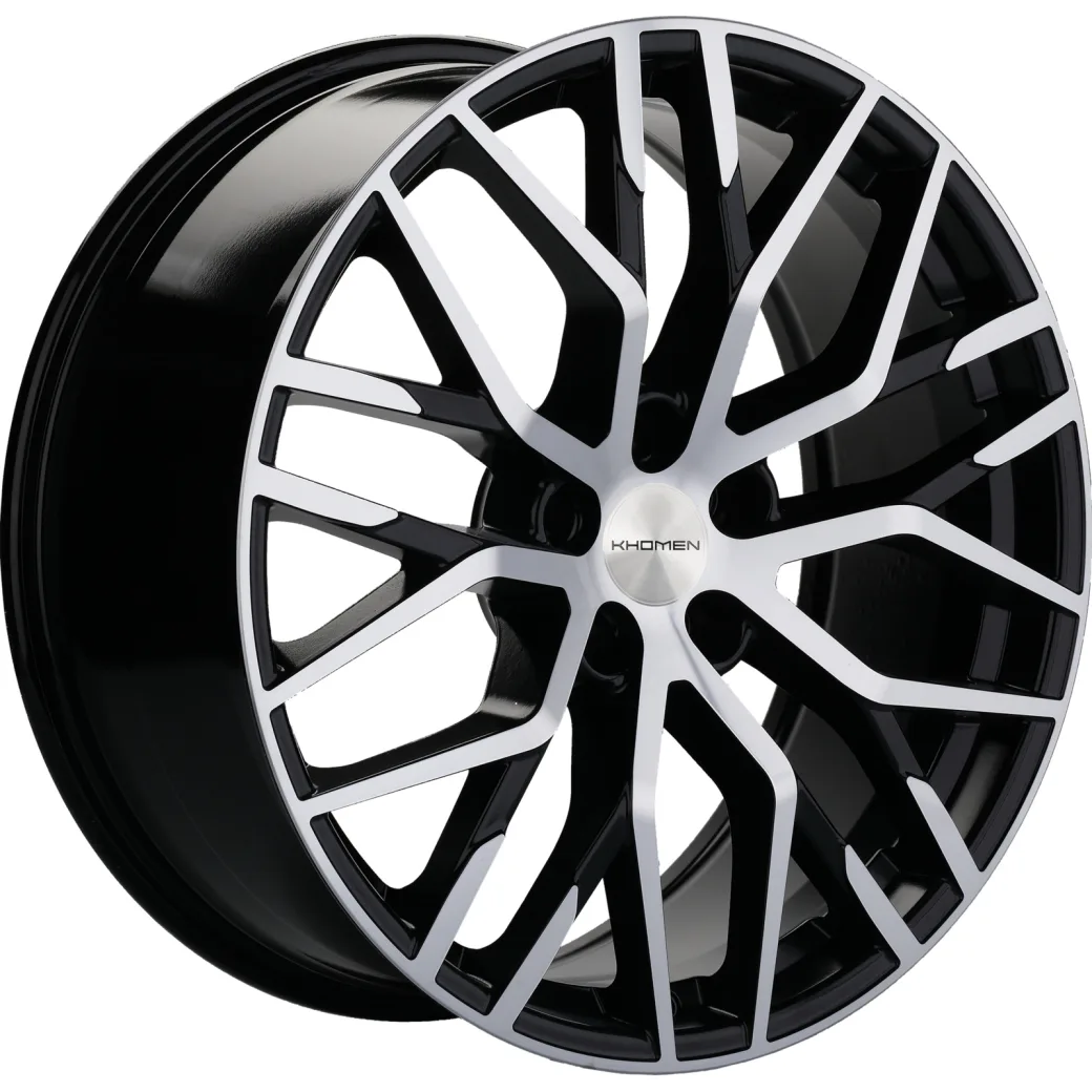 Khomen Wheels 8,5x20/5x120 ET45,5 D62,5 KHW2005 (Li 7/9) Black-FP