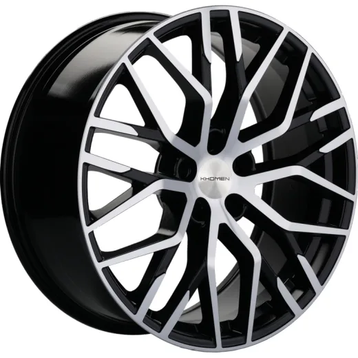 Khomen Wheels 8,5x20/5x112 ET20 D66,5 KHW2005 (Q8) Black-FP (под ORG)