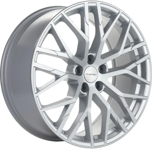 Khomen Wheels 8,5x20/5x112 ET20 D66,5 KHW2005 (Q8) Brilliant Silver-FP