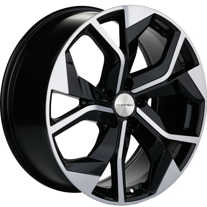 Khomen Wheels 8,5x20/5x112 ET33 D66,6 KHW2006 (Audi/VW) Black-FP