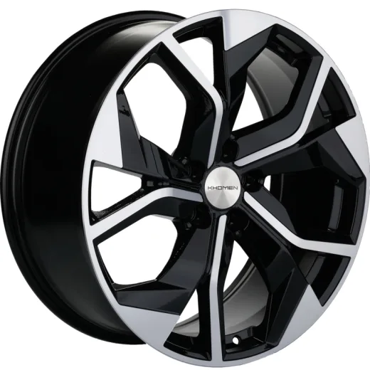 Khomen Wheels 8,5x20/5x112 ET33 D66,6 KHW2006 (Audi/VW) Black-FP