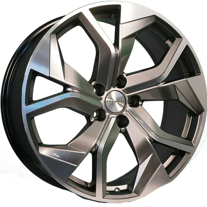 Khomen Wheels 8,5x20/5x112 ET33 D66,6 KHW2006 (Audi/VW) Dark Chrome