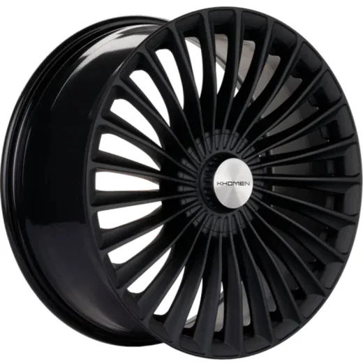 Khomen Wheels 8,5x20/5x112 ET38 D66,6 KHW2008 (Mercedes Front) Black matt