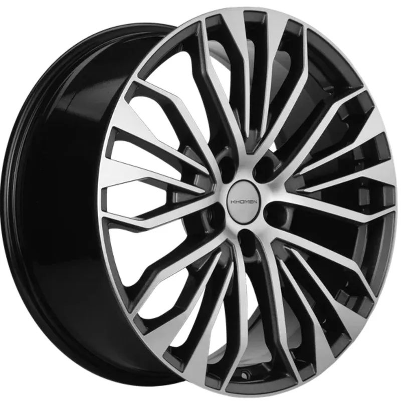 Khomen Wheels 8,5x20/5x108 ET46 D63,4 KHW2009 (Tugella) Gray-FP